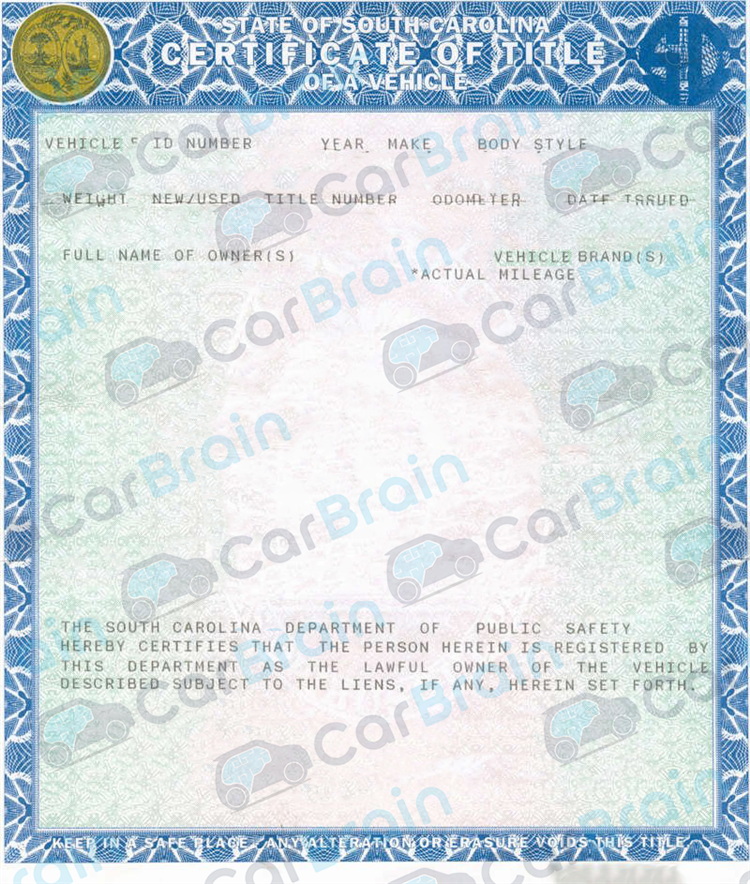 South Carolina Title Transfer How To Sell A Car In South Carolina Quick
