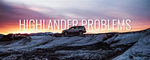 Toyota Highlander Problems Adj