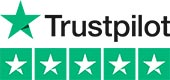 Trustpilot logo with rating stars